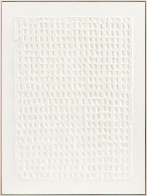 Print, Painting, H80xW60xD3,2cm, White